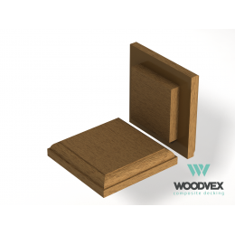 Крышка верхняя Woodvex 122х122 вуд.