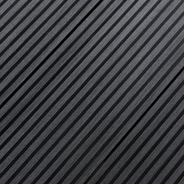 Террасная доска МПК Роскомпозит 140х22 вельвет цвет Черный.