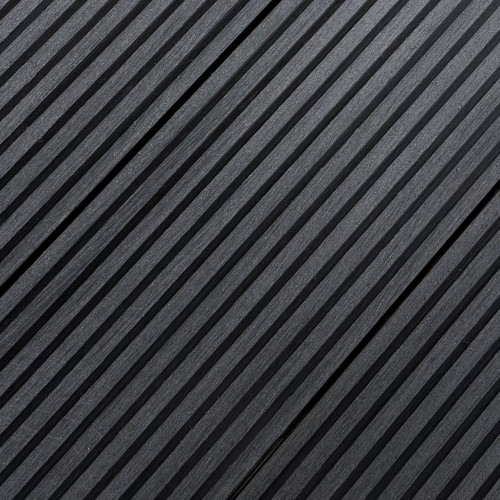 Террасная доска МПК Роскомпозит 140х22 вельвет цвет Черный.