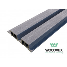 Фасадные Панели Woodvex Lines 169x40 Серебристо серый.